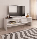 VidaXL Tv-meubel 120x40x40 cm bewerkt hout wit
