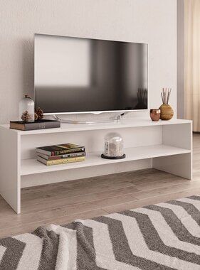 VidaXL Tv-meubel 120x40x40 cm bewerkt hout wit