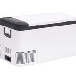 VidaXL Koelbox met handvat 18 L PP & PE zwart en wit