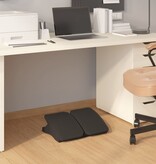 VidaXL Voetensteun 43,5x32,5x10,5 cm zwart