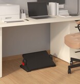 VidaXL Voetensteun 50x30,5x17 cm zwart