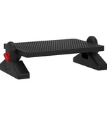 VidaXL Voetensteun 50x30,5x17 cm zwart