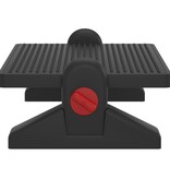 VidaXL Voetensteun 50x30,5x17 cm zwart