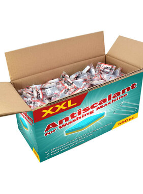 VidaXL Wasmachinereinigingstabletten 400 st voorkomt kalk en vuil