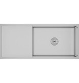 VidaXL Gootsteen handgemaakt roestvrij staal