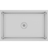 VidaXL Gootsteen handgemaakt roestvrij staal