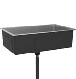 VidaXL Gootsteen handgemaakt roestvrij staal