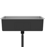 VidaXL Gootsteen handgemaakt roestvrij staal