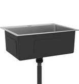 VidaXL Gootsteen handgemaakt roestvrij staal