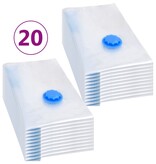 VidaXL Vacuümopbergzakken 20 st 60x40 cm