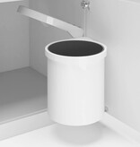 VidaXL Keukenvuilnisbak ingebouwd 12 L kunststof