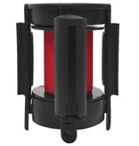 VidaXL Afzetkoord uittrekbaar 200 cm rood