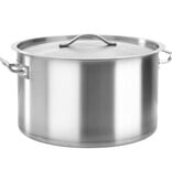 VidaXL Kookpan 58 L 50x30 cm roestvrij staal