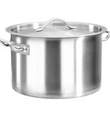 VidaXL Kookpan 32 L 40x26 cm roestvrij staal