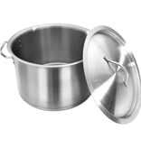 VidaXL Kookpan 32 L 40x26 cm roestvrij staal