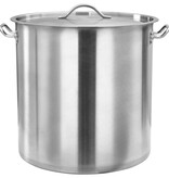 VidaXL Kookpan 50 L 40x40 cm roestvrij staal