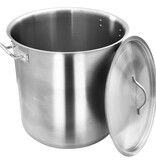 VidaXL Kookpan 50 L 40x40 cm roestvrij staal