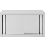 VidaXL Keukenwandkast met schuifdeuren 90x40x50 cm roestvrij staal