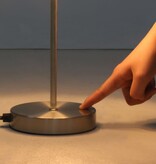 VidaXL Tafellampen 2 st met aanraakknop E14 wit