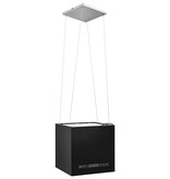 VidaXL Afzuigkap hangend met aanraaksensor LCD 37 cm staal