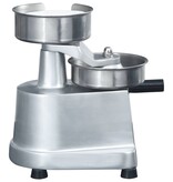 VidaXL Hamburgerpersmachine met 500 scheidingsbladen 13 cm aluminium
