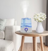 VidaXL Ultrasone bevochtiger met koele mist en nachtlamp 6 L 300 ml/u