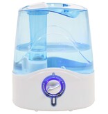 VidaXL Ultrasone bevochtiger met koele mist en nachtlamp 6 L 300 ml/u