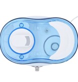 VidaXL Ultrasone bevochtiger met koele mist en nachtlamp 6 L 300 ml/u