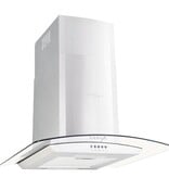 VidaXL Wandafzuigkap 756 m³/u LED 60 cm roestvrij staal