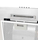 VidaXL Wandafzuigkap 756 m³/u LED 60 cm roestvrij staal
