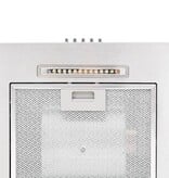 VidaXL Wandafzuigkap 756 m³/u LED 60 cm roestvrij staal