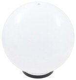 VidaXL LED-bollampen 2 st rond 40 cm PMMA