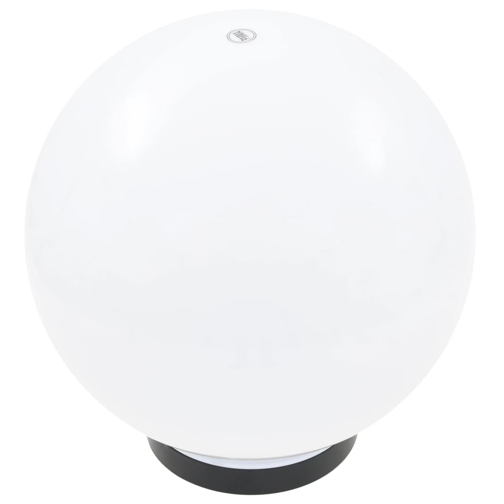 VidaXL LED-bollampen 2 st rond 25 cm PMMA