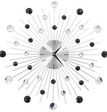 VidaXL Wandklok met quartz-mechanisme 50 cm modern ontwerp