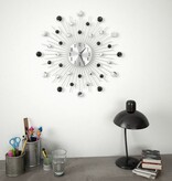 VidaXL Wandklok met quartz-mechanisme 50 cm modern ontwerp