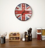 VidaXL Wandklok vintage stijl 30 cm UK