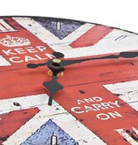 VidaXL Wandklok vintage stijl 30 cm UK