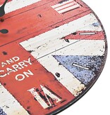 VidaXL Wandklok vintage stijl 30 cm UK