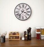 VidaXL Wandklok vintage stijl 30 cm Londen