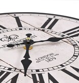 VidaXL Wandklok vintage stijl 30 cm Londen