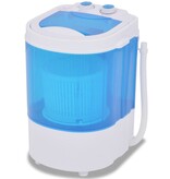 VidaXL Mini wasmachine met enkele trommel 2,6 kg
