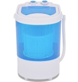 VidaXL Mini wasmachine met enkele trommel 2,6 kg