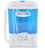 VidaXL Mini wasmachine met enkele trommel 2,6 kg