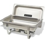 VidaXL Rechaud set roestvrij staal 2-delig