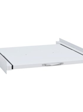 VidaXL Wasmachinestapelset met uittrekbaar schap