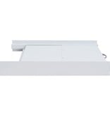 VidaXL Wasmachinestapelset met uittrekbaar schap