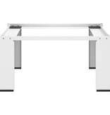 VidaXL Wasmachineverhoger wit