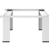 VidaXL Wasmachineverhoger wit