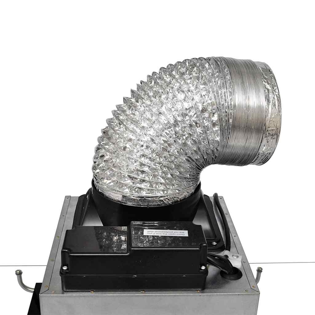 VidaXL Afzuigkap voor kookeiland met LCD-scherm