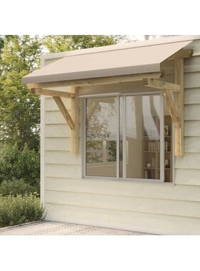 VidaXL Deurluifel 150x100x100 cm massief grenenhout